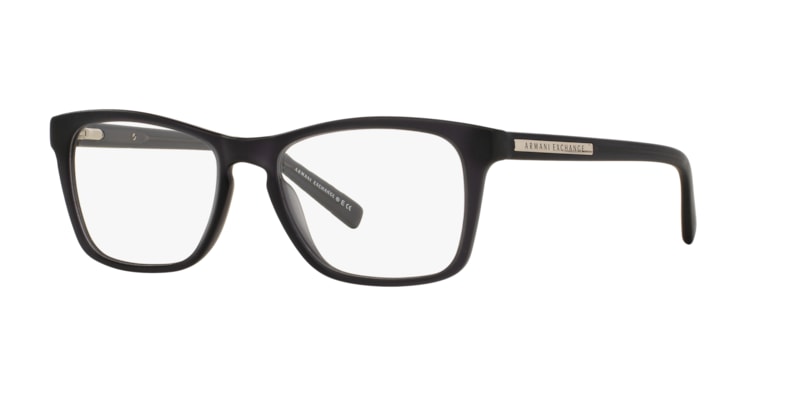 Armani Exchange AX3012L 8020 54-16 Óculos de grau Preto | Óticas Carol