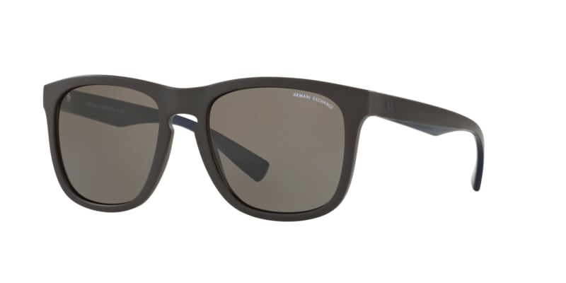 Armani Exchange AX4058SL 820173 55-19 Óculos de sol Castanho