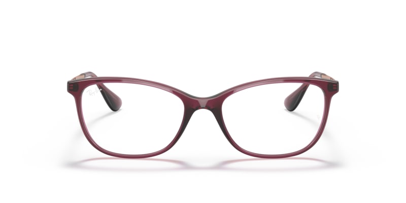 Ray-ban RX7106L 8000 53-17 Óculos de grau Burgundy | Óticas Carol