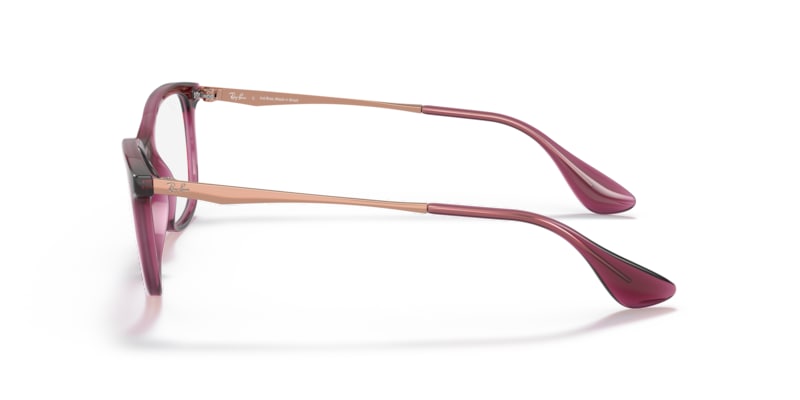 Ray-ban RX7106L 8000 53-17 Óculos de grau Burgundy | Óticas Carol