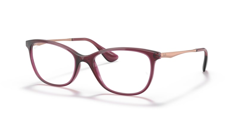 Ray-ban RX7106L 8000 53-17 Óculos de grau Burgundy | Óticas Carol