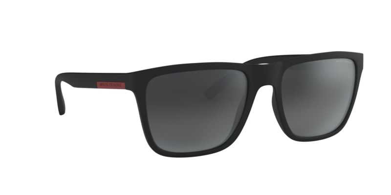 Armani Exchange AX4080SL 80786G 57-19 Óculos de sol Preto | Óticas