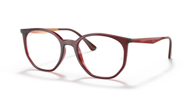 Ray-ban RX7174L Femininos Preto | Óticas Carol