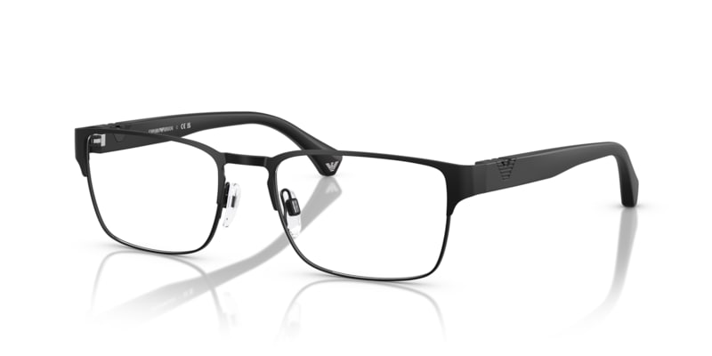 Emporio Armani EA1027 3001 55-18 Óculos de grau Preto | Óticas Carol