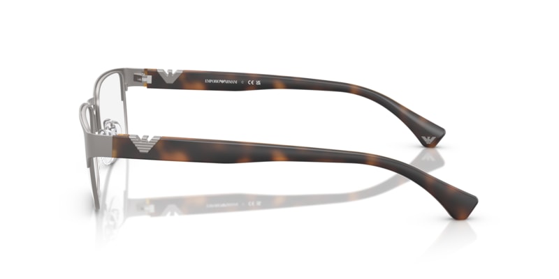 Emporio Armani EA1027 3003 55-18 Óculos de grau Cinza-escuro