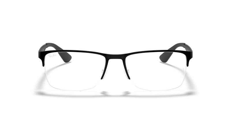 Ray-ban RX6335 2503 56-17 Óculos de grau Preto | Óticas Carol