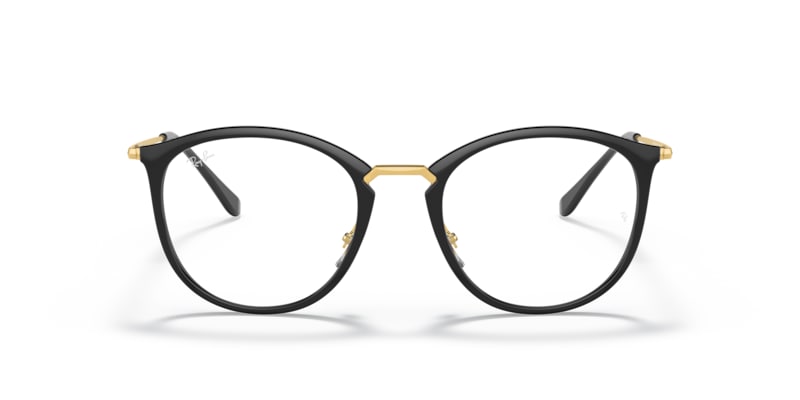 Ray-ban RX7140 2000 51-20 Óculos de grau Preto | Óticas Carol