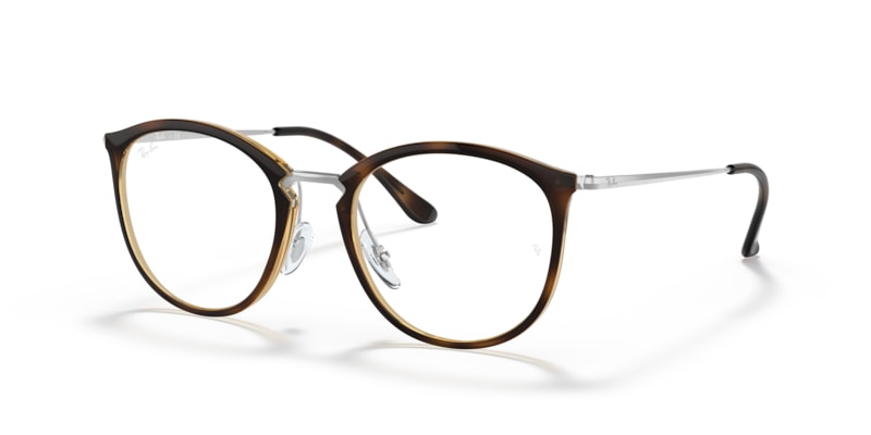 Ray-Ban RB7140 2012 49 20 150 メガネ Ray-ban RX7140 Óculos de grau Tartaruga | Óticas Carol