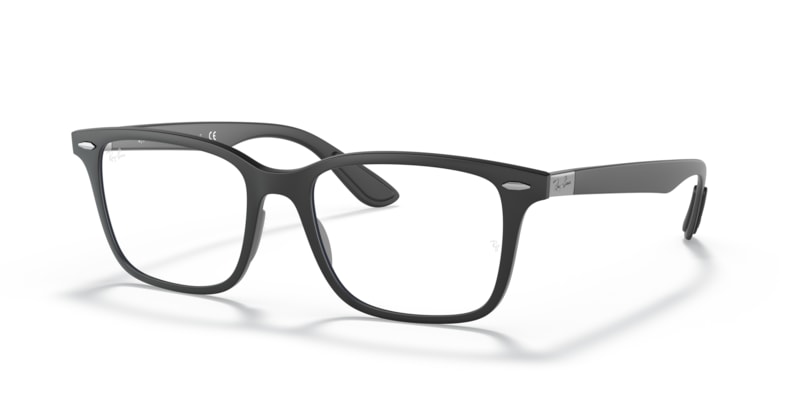Ray-ban RX7144 5204 53-18 Óculos de grau Preto | Óticas Carol